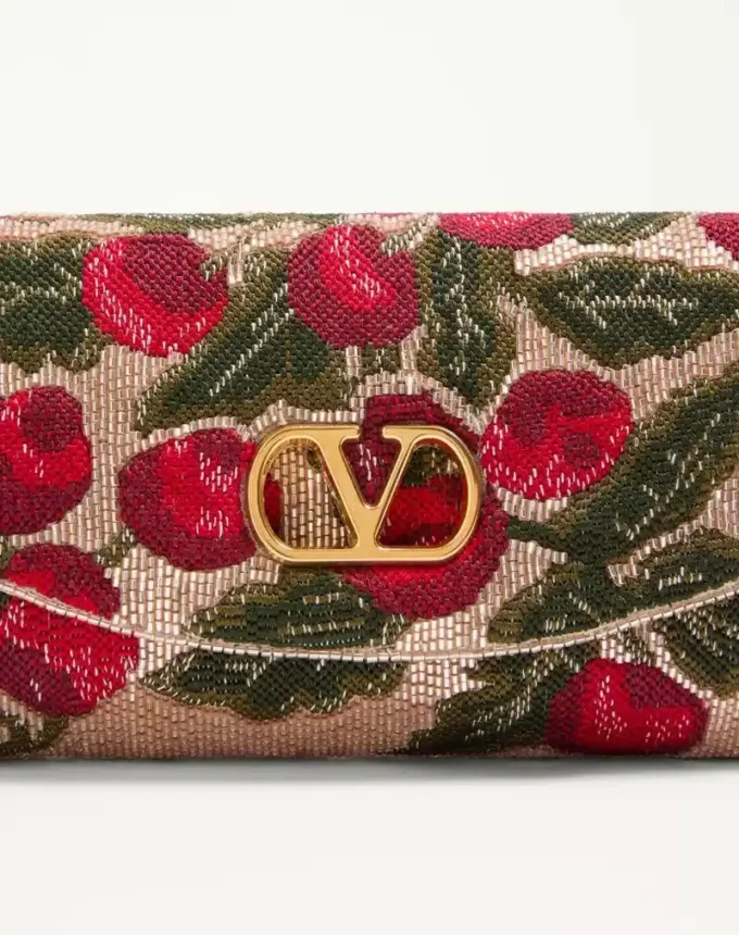 Petit sac à bandoulière brodé Valentino Garavani DeVain Petit sac à bandoulière brodé Valentino Garavani DeVain