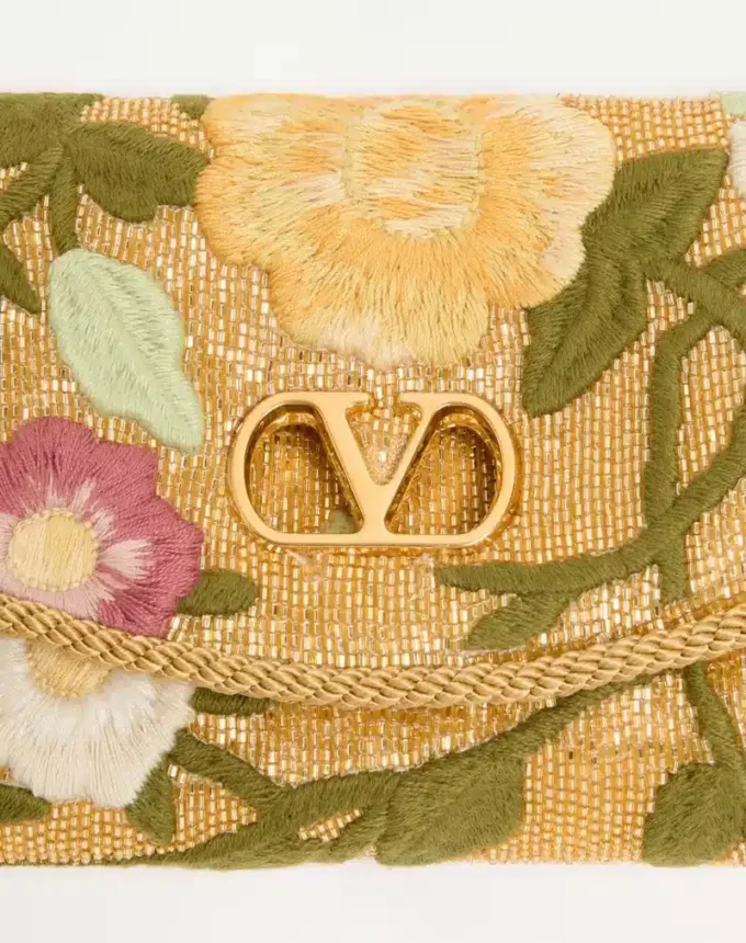Petit sac à bandoulière brodé Valentino Garavani DeVain Petit sac à bandoulière brodé Valentino Garavani DeVain