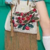 Petit sac à bandoulière brodé Valentino Garavani DeVain Petit sac à bandoulière brodé Valentino Garavani DeVain