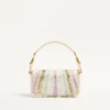 Petit sac à bandoulière brodé Valentino Garavani Locò avec logo bijou Petit sac à bandoulière brodé Valentino Garavani Locò avec logo bijou