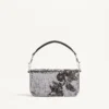 Petit sac à bandoulière brodé Valentino Garavani Locò avec logo bijou Petit sac à bandoulière brodé Valentino Garavani Locò avec logo bijou