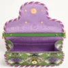 Petit sac à bandoulière brodé Valentino Garavani Locò avec logo bijou Petit sac à bandoulière brodé Valentino Garavani Locò avec logo bijou