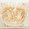 Petit sac à bandoulière brodé Valentino Garavani Locò avec logo bijou Petit sac à bandoulière brodé Valentino Garavani Locò avec logo bijou