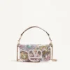 Petit sac à bandoulière brodé Valentino Garavani Locò avec logo bijou Petit sac à bandoulière brodé Valentino Garavani Locò avec logo bijou