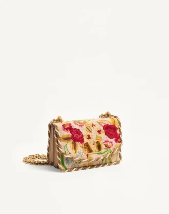 Petit sac à bandoulière brodé Valentino Garavani Vain