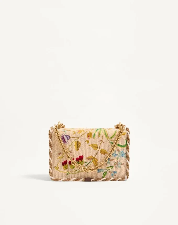 Petit sac à bandoulière brodé Valentino Garavani Vain Petit sac à bandoulière brodé Valentino Garavani Vain