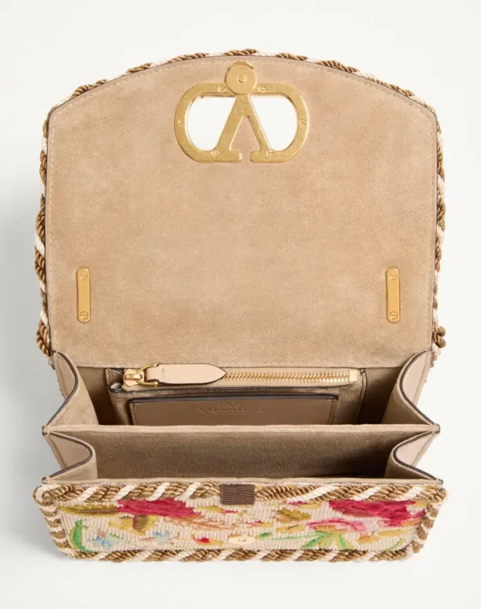 Petit sac à bandoulière brodé Valentino Garavani Vain Petit sac à bandoulière brodé Valentino Garavani Vain