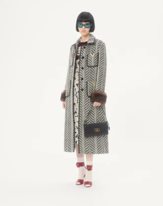 Petit sac à bandoulière DeVain en cuir nappa Valentino Garavani