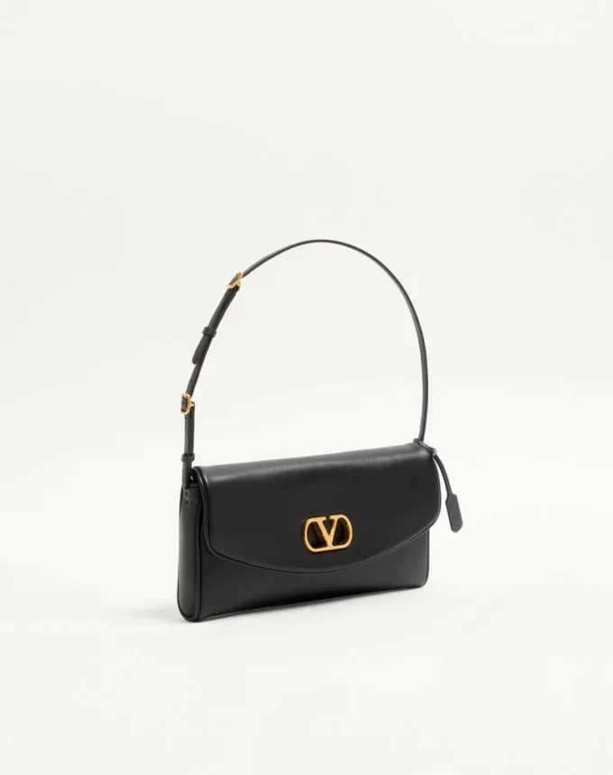 Petit sac à bandoulière DeVain en cuir nappa Valentino Garavani Petit sac à bandoulière DeVain en cuir nappa Valentino Garavani