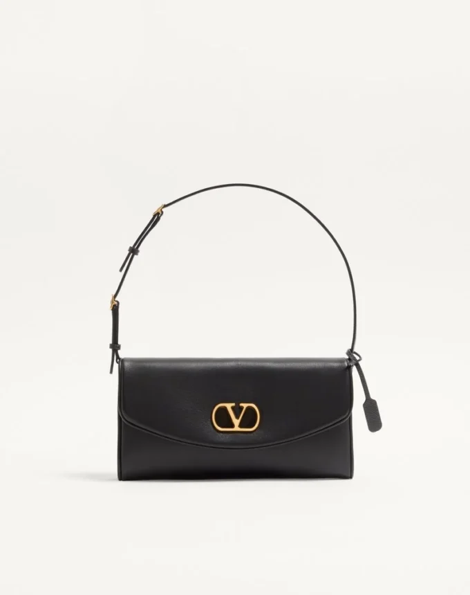 Petit sac à bandoulière DeVain en cuir nappa Valentino Garavani Petit sac à bandoulière DeVain en cuir nappa Valentino Garavani