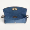 Petit sac à bandoulière en denim Valentino Garavani DeVain Petit sac à bandoulière en denim Valentino Garavani DeVain
