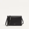 Petit sac à bandoulière Rockstud en cuir de veau grainé Petit sac à bandoulière Rockstud en cuir de veau grainé