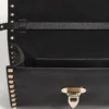 Petit sac à bandoulière Rockstud en cuir de veau grainé Petit sac à bandoulière Rockstud en cuir de veau grainé