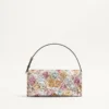 Petit sac à bandoulière Valentino Garavani DeVain avec broderie Rhombelle. Petit sac à bandoulière Valentino Garavani DeVain avec broderie Rhombelle.