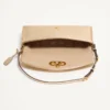 Petit sac à bandoulière Valentino Garavani DeVain en cuir nappa laminé Petit sac à bandoulière Valentino Garavani DeVain en cuir nappa laminé