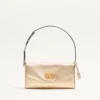 Petit sac à bandoulière Valentino Garavani DeVain en cuir nappa laminé Petit sac à bandoulière Valentino Garavani DeVain en cuir nappa laminé