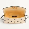 Petit sac à bandoulière Valentino Garavani DeVain en tissu moiré Plus De Pois Petit sac à bandoulière Valentino Garavani DeVain en tissu moiré Plus De Pois
