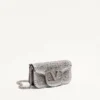 Petit sac à bandoulière Valentino Garavani Locò avec strass Petit sac à bandoulière Valentino Garavani Locò avec strass
