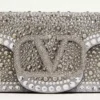 Petit sac à bandoulière Valentino Garavani Locò avec strass Petit sac à bandoulière Valentino Garavani Locò avec strass