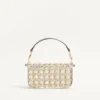 Petit sac à bandoulière Valentino Garavani Locò brodé du logo bijou Petit sac à bandoulière Valentino Garavani Locò brodé du logo bijou