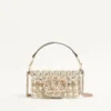 Petit sac à bandoulière Valentino Garavani Locò brodé du logo bijou Petit sac à bandoulière Valentino Garavani Locò brodé du logo bijou