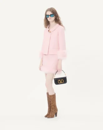 Petit sac à bandoulière Valentino Garavani Locò en cuir de veau
