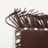 Petit sac à bandoulière Valentino Garavani Nellcôte en daim avec franges Petit sac à bandoulière Valentino Garavani Nellcôte en daim avec franges