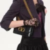 Petit sac à bandoulière Valentino Garavani Vain en cuir de crocodile Petit sac à bandoulière Valentino Garavani Vain en cuir de crocodile