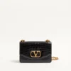 Petit sac à bandoulière Valentino Garavani Vain en cuir de crocodile Petit sac à bandoulière Valentino Garavani Vain en cuir de crocodile