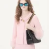 Petit sac cabas Valentino Garavani Laseine en cuir nappa à motif chevron Petit sac cabas Valentino Garavani Laseine en cuir nappa à motif chevron