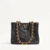 Petit sac cabas Valentino Garavani Laseine en cuir nappa à motif chevron Petit sac cabas Valentino Garavani Laseine en cuir nappa à motif chevron
