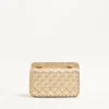 Petit sac en cuir nappa laminé Valentino Garavani Rockstud Spike Petit sac en cuir nappa laminé Valentino Garavani Rockstud Spike