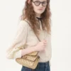 Petit sac en cuir nappa laminé Valentino Garavani Rockstud Spike Petit sac en cuir nappa laminé Valentino Garavani Rockstud Spike