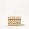 Petit sac en cuir nappa laminé Valentino Garavani Rockstud Spike Petit sac en cuir nappa laminé Valentino Garavani Rockstud Spike