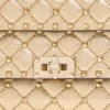 Petit sac en cuir nappa laminé Valentino Garavani Rockstud Spike Petit sac en cuir nappa laminé Valentino Garavani Rockstud Spike