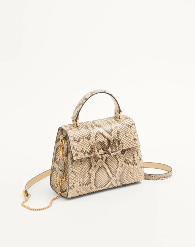 Petit sac à main en python Valentino Garavani Vsling Petit sac à main en python Valentino Garavani Vsling