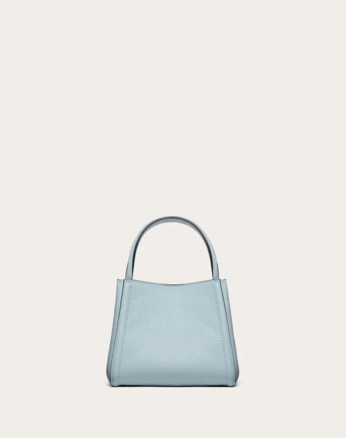 Petit sac à main Valentino Garavani Alltime en cuir de veau grainé Petit sac à main Valentino Garavani Alltime en cuir de veau grainé