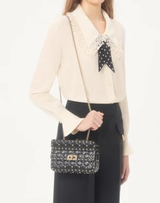 Petit sac Nappa Rockstud Spike Petit sac Nappa Rockstud Spike
