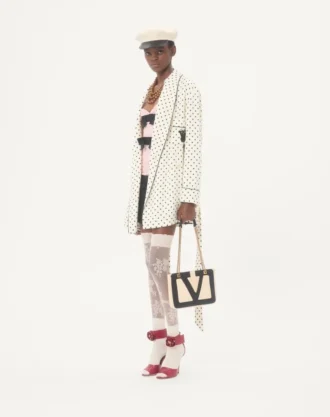 Petit sac shopping en cuir nappa Valentino Garavani Viva Superstar