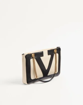 Petit sac shopping en cuir nappa Valentino Garavani Viva Superstar