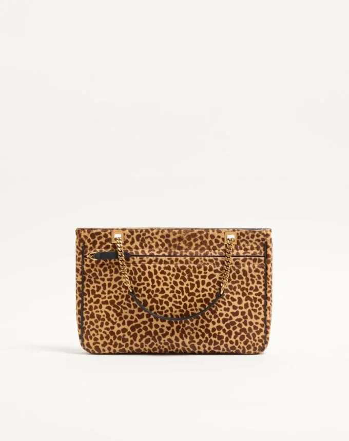 Petit sac shopping Valentino Garavani Viva Superstar en cuir de veau effet poney Petit sac shopping Valentino Garavani Viva Superstar en cuir de veau effet poney