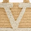 Petit sac shopping Valentino Garavani Viva Superstar en raphia Petit sac shopping Valentino Garavani Viva Superstar en raphia