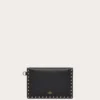 Pochette Rockstud en cuir de veau grainé Pochette Rockstud en cuir de veau grainé