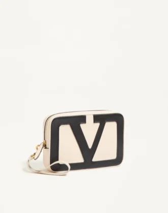 Pochette Valentino Garavani Viva Superstar en cuir nappa