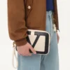 Pochette Valentino Garavani Viva Superstar en cuir nappa Pochette Valentino Garavani Viva Superstar en cuir nappa