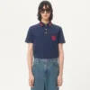 Polo en coton piqué avec broderie VG Polo en coton piqué avec broderie VG