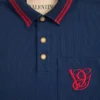 Polo en coton piqué avec broderie VG Polo en coton piqué avec broderie VG