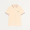 Polo en coton piqué avec patch Vlogo Polo en coton piqué avec patch Vlogo