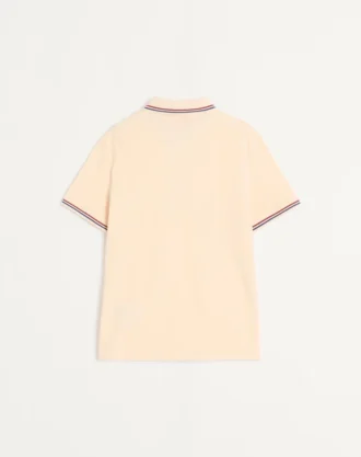 Polo en coton piqué avec patch Vlogo