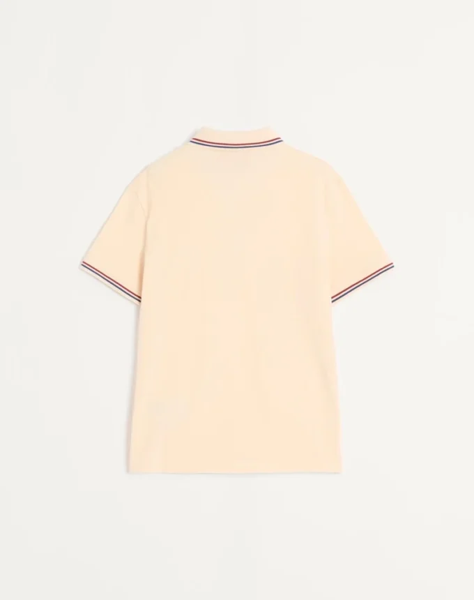 Polo en coton piqué avec patch Vlogo Polo en coton piqué avec patch Vlogo